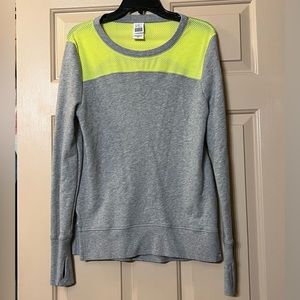 Victoria’s Secret VSX Sport sweatshirt Cutout Back | Thumb Hole sleeve| Size S/P